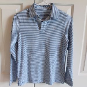 Boys Vineyard Vines Edgartown Long Sleeve Polo